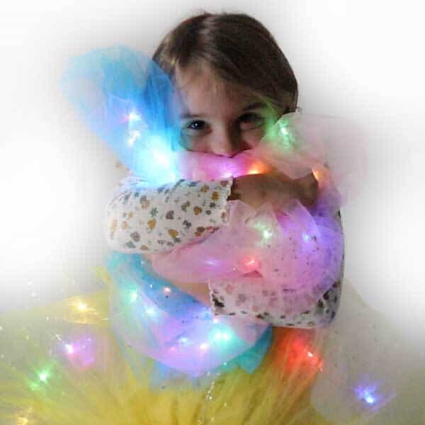 Φούστα Tutu με πολύχρωμα φώτα LED - Image 7
