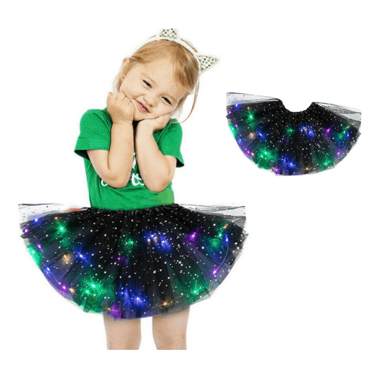 Φούστα Tutu με πολύχρωμα φώτα LED - Image 4