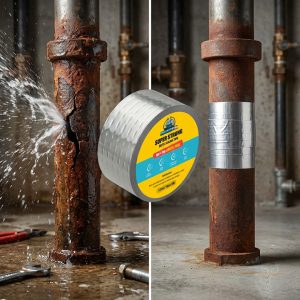 Alternative view of RHINOFIX – Σφραγιστική Ταινία από Βουτύλιο Υπερ Ανθεκτική (1m + 1m ΔΩΡΕΑΝ)