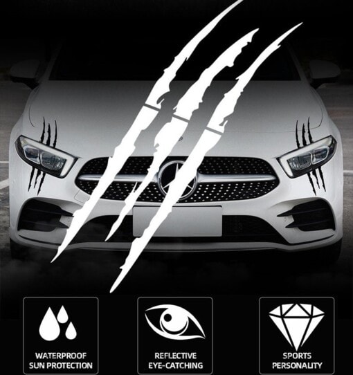 MONSTERCLAW™ ΑΝΤΑΚΛΑΣΤΙΚΑ ΑΥΤΟΚΟΛΛΗΤΑ ΑΥΤΟΚΙΝΗΤΟΥ – 4 ΤΕΜ.