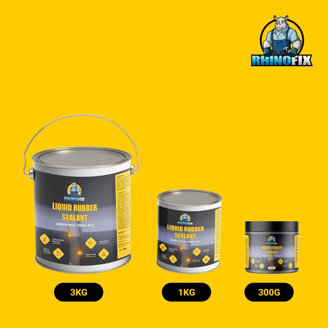 RHINOFIX GroutFlex – Σφραγιστικό από υγρό καουτσούκ για ρωγμές, διαρροές και στεγανοποίηση (διαθέσιμο σε διάφορα μεγέθη) - Image 6
