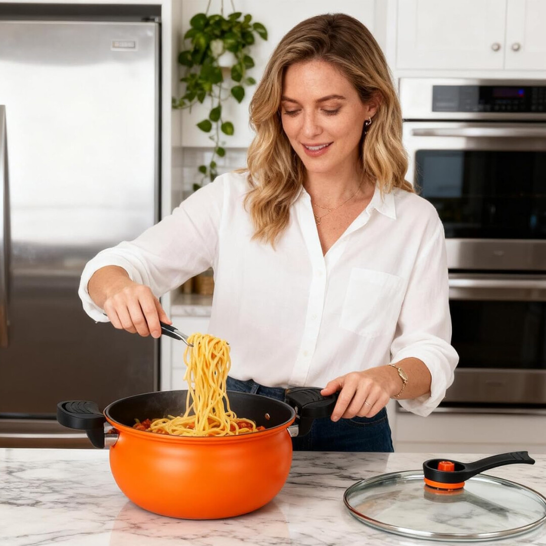 StockPot™ – Αντικολλητική Κατσαρόλα 5L - Image 5