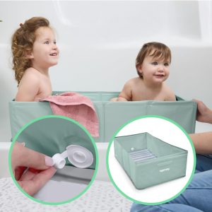 FoldingTub™ – Πτυσσόμενη Φορητή Μπανιέρα για Παιδιά